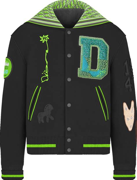 christian dior varsity jacket.